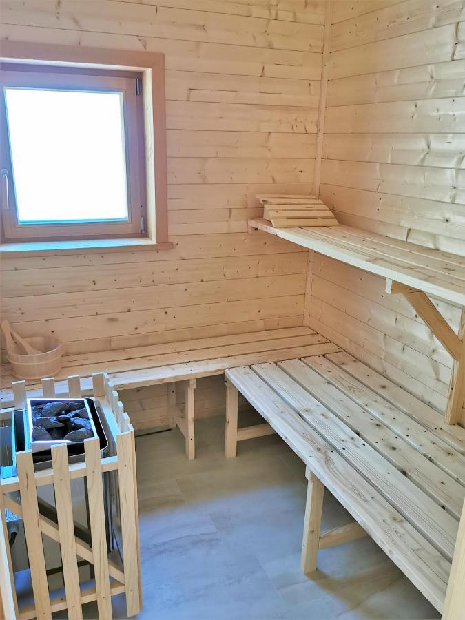 Bergchalet Am Waldrand - Pool, Sauna & Kamin Pollauberg Ngoại thất bức ảnh